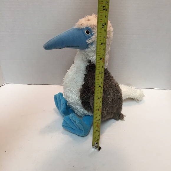 Vtg Gund Blue Footed Booby Bird Shaggy 